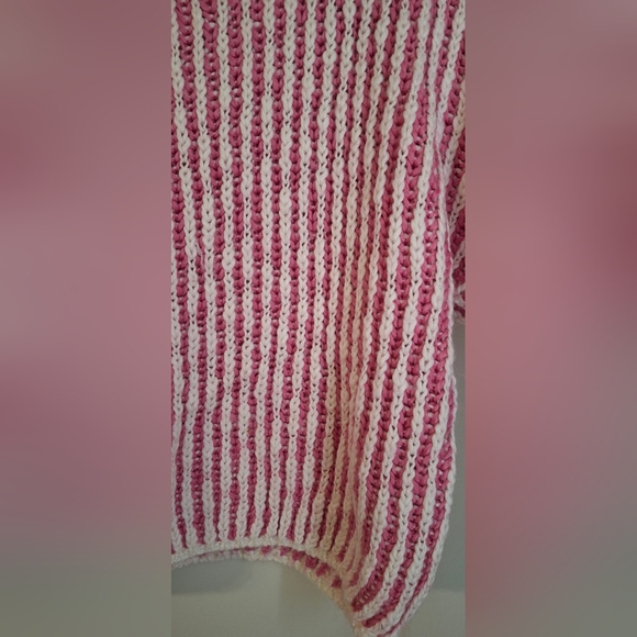 Pol sweater womens shirt 70 polyester 30 wool casual academia barbiecore - Picture 7 of 8